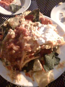 Buffalo Chicken Nachos