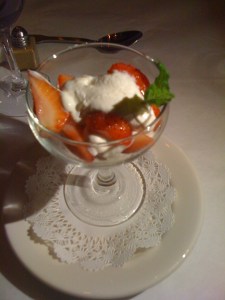 strawberry "parfait"