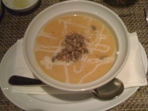 spicy butternut squash soup