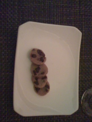post-dinner cookies