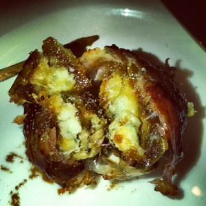 gorgonzola inside the dates! gorgonzola inside the dates!